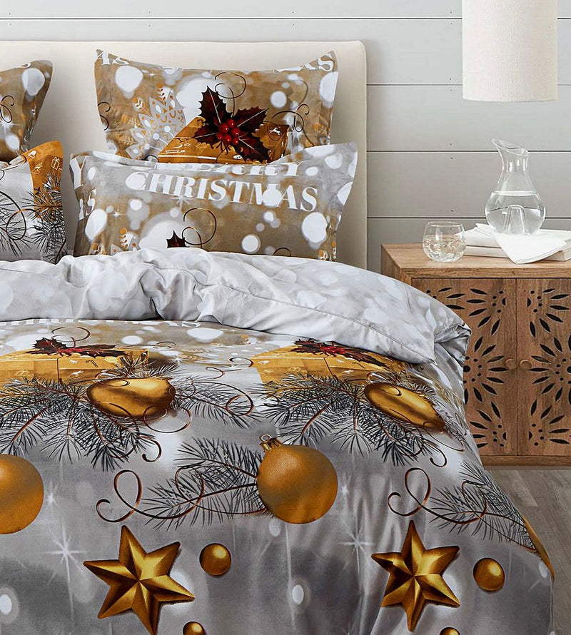 Danoz Xmas - Christmas Gift Queen Size Quilt/Duvet Cover Set - danozdirect