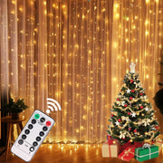 Danoz Xmas🎅 Christmas Lights Curtain Garland - danozdirect