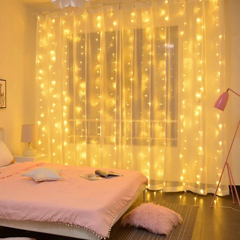 Danoz Xmas🎅 Christmas Lights Curtain Garland - danozdirect