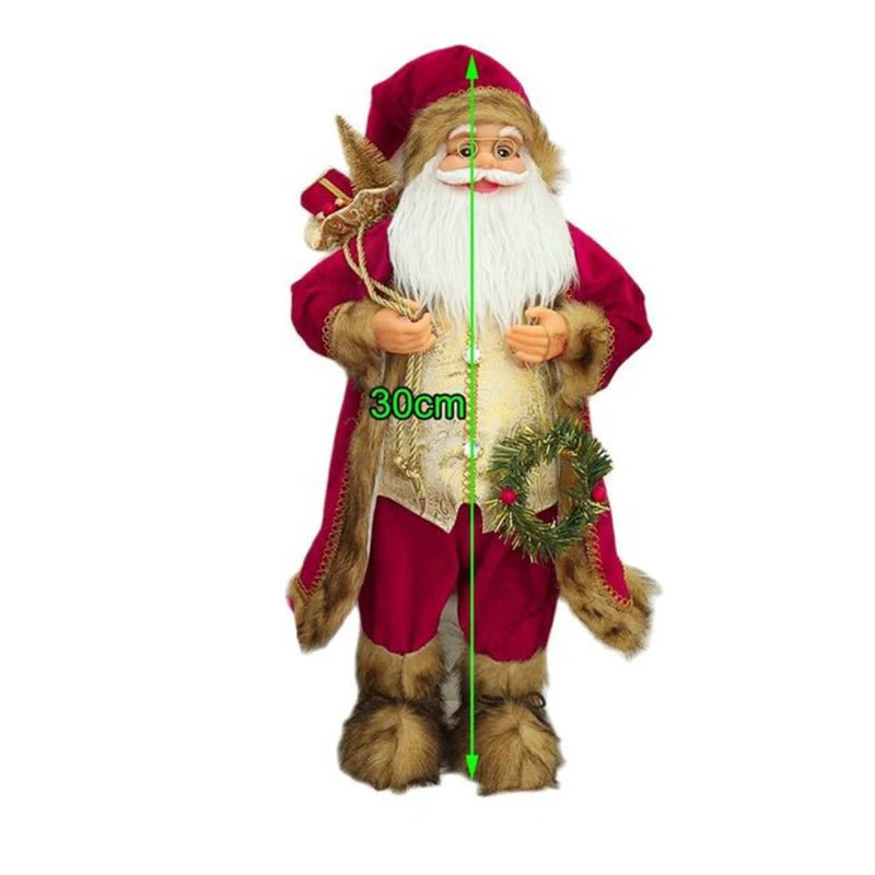 Danoz Xmas🎅 Christmas Santa Claus Doll - 30cm - danozdirect