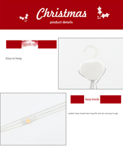 Danoz Xmas - Festive Climbing Santa LED Ladder Light - USB Powered Outdoor Christmas Hanging Decoration with Remote(1.7m) - danozdirect