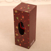 Danoz Xmas - Festive LED USB Christmas Snow Globe Lantern - Glittering Tabletop Decoration with Santa/Snowman Scene, Dual Power(red) - danozdirect