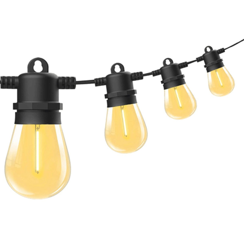 Danoz Xmas🎅 Festoon String Lights 10 Bulbs 14M Fairy LED Waterproof Outdoor Christmas Party - danozdirect