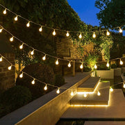 Danoz Xmas🎅 Festoon String Lights 20 Bulbs 23M Fairy LED Waterproof Outdoor Christmas Party - danozdirect