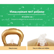 Danoz Xmas🎅 Jingle Jollys Christmas Inflatable Ball Bauble 60cm Outdoor Decoration Green - danozdirect