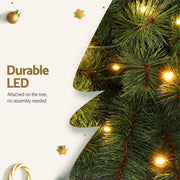 Danoz Xmas - Jingle Jollys Christmas Tree 1.5+1m LED Xmas Palm Tree Party Decorations 2 in 1 - danozdirect
