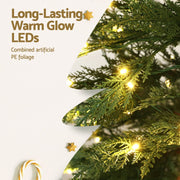 Danoz Xmas - Jingle Jollys Christmas Tree 1.5M LED Xmas Tree Sparse 263 Tips Party Decoration - danozdirect