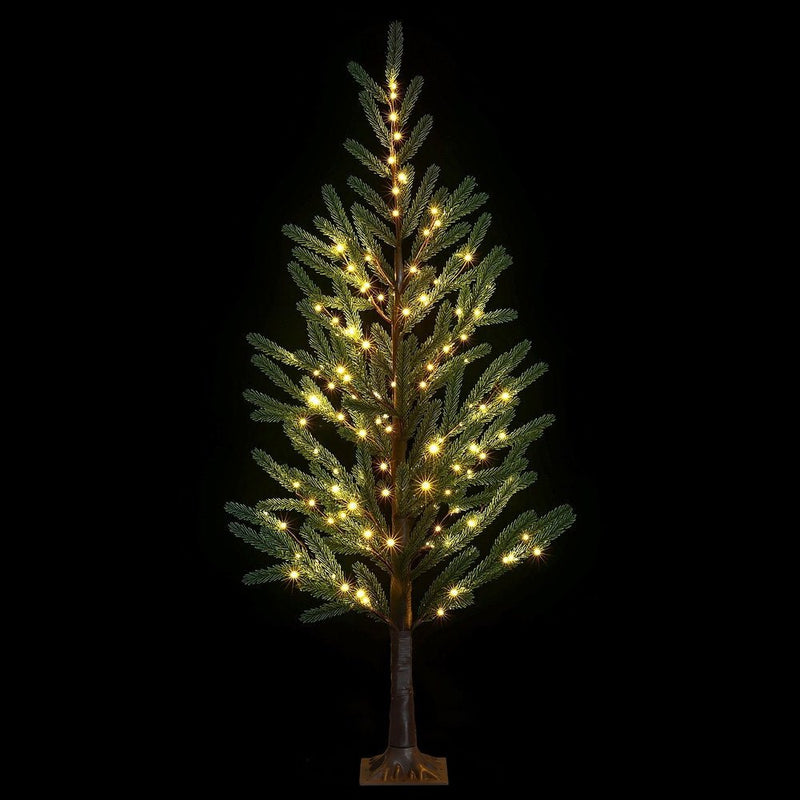 Danoz Xmas - Jingle Jollys Christmas Tree 1.8M Pre - lit LED Xmas Tree 8 Modes Party Decoration - danozdirect