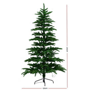 Danoz Xmas - Jingle Jollys Christmas Tree 2.1M LED Sparse Xmas Tree 860 Tips Party Decoration - danozdirect