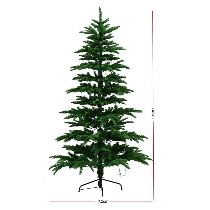 Danoz Xmas - Jingle Jollys Christmas Tree 2.1M LED Sparse Xmas Tree 860 Tips Party Decoration - danozdirect