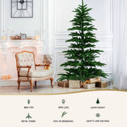 Danoz Xmas - Jingle Jollys Christmas Tree 2.1M LED Sparse Xmas Tree 860 Tips Party Decoration - danozdirect