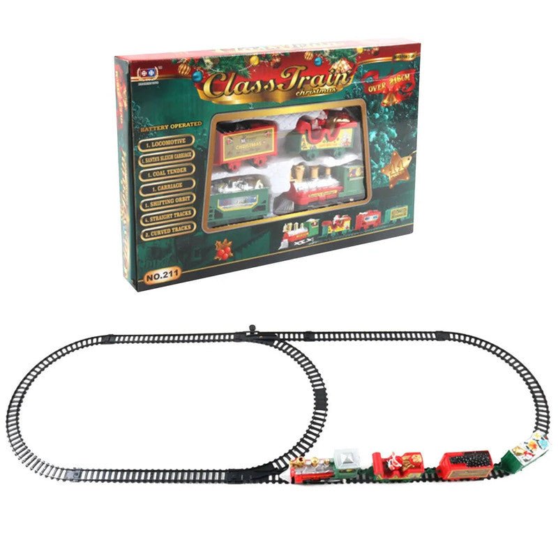 Danoz Xmas🎅 Realistic Christmas Electric Train Set - danozdirect