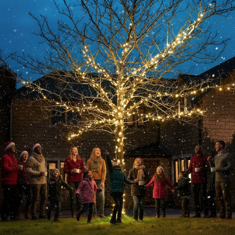 Danoz Xmas - Samland 1200 Led Christmas Fairy Light Warm White - danozdirect