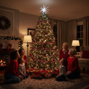 Danoz Xmas - Samland 160 Led Blast Ice Star Ball Christmas Light Decoration White - danozdirect