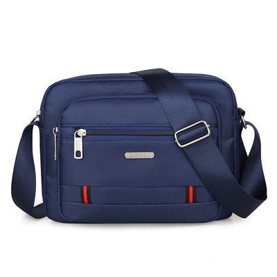 Dark Blue Dual - Style Men's Oxford Cloth Crossbody Bag Bundle - Oxford Cloth Business Shoulder Bag, Multi - Functional Large Capacity, Fits 8 - inch Tablet - danozdirect