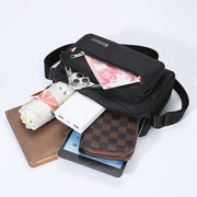 Dark Blue Dual - Style Men's Oxford Cloth Crossbody Bag Bundle - Oxford Cloth Business Shoulder Bag, Multi - Functional Large Capacity, Fits 8 - inch Tablet - danozdirect