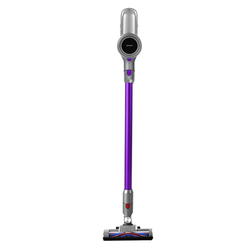 Devanti Stick Vacuum Cleaner Bagless Cordless 120W Purple - danozdirect