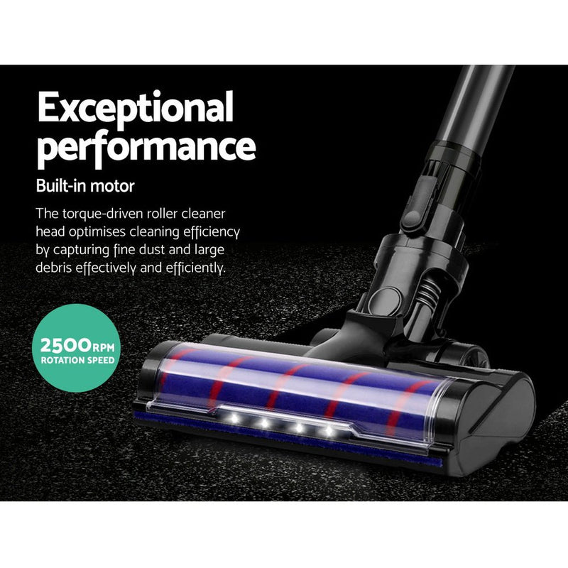 Devanti Stick Vacuum Cleaner Motorised Roller Brush Head - danozdirect