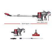 Efficiently clean any mess with Danoz Direct - Devanti Handheld Vacuum Cleaner! Featuring a powerful 450W motor, bagless Vacuum - danozdirect