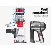Efficiently clean any mess with Danoz Direct - Devanti Handheld Vacuum Cleaner! Featuring a powerful 450W motor, bagless Vacuum - danozdirect