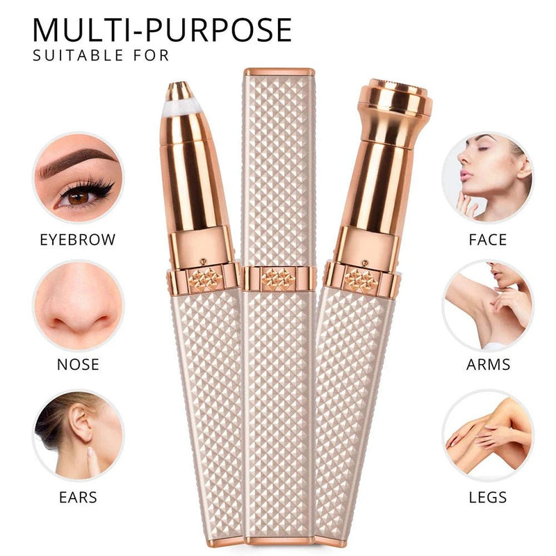 Effortless and painless hair removal with Danoz Micro Shaver. This 4 - in - 1 wet and dry use machine is designed specifically for women - danozdirect