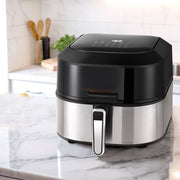 Elevate your cooking game with Danoz Kitchen - Devanti 5.5L Air Fryer & Grill! This 1500W powerhouse lets you fry, grill, and roast with less oil and more flavor - danozdirect