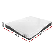 Elevate your sleeping experience with Danoz Direct - Giselle Bedding Memory Foam Mattress Topper! Cool Gel Non Spring 21cm Queen - danozdirect