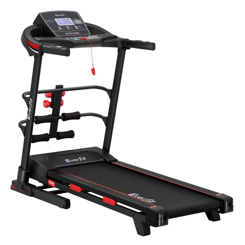 Everfit Treadmill Electric Home Gym Fitness Exercise Machine w/ Sit Up Bar 420mm - danozdirect