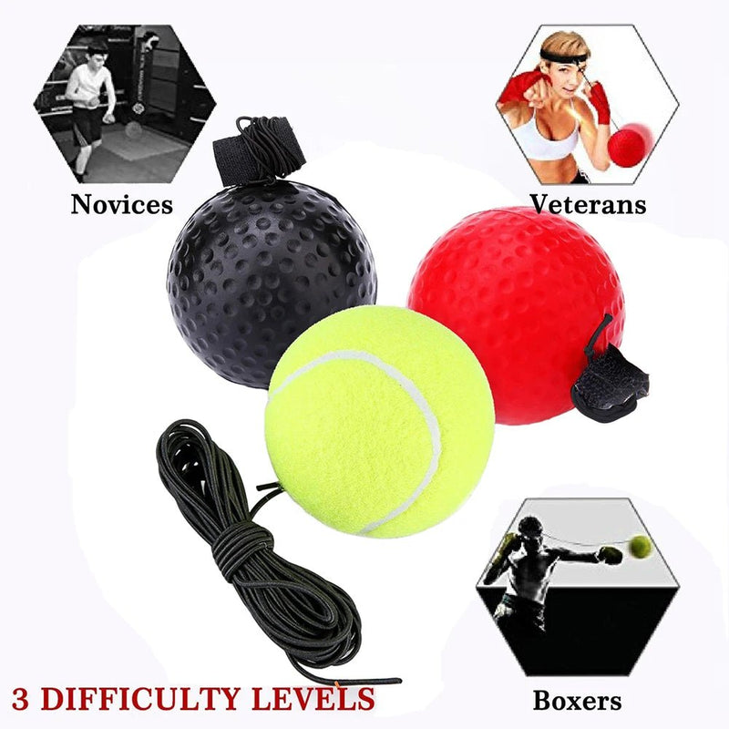 Exclusive Danoz Direct - Get ready to improve your agility and reaction time with our Exclusive Boxing Reflex Speed Punch Ball! - danozdirect