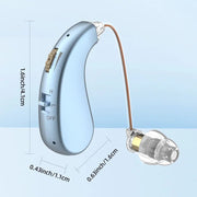 Experience clearer, crisper sound with Danoz 2 sets of mini digital hearing aids—designed just for seniors! - danozdirect