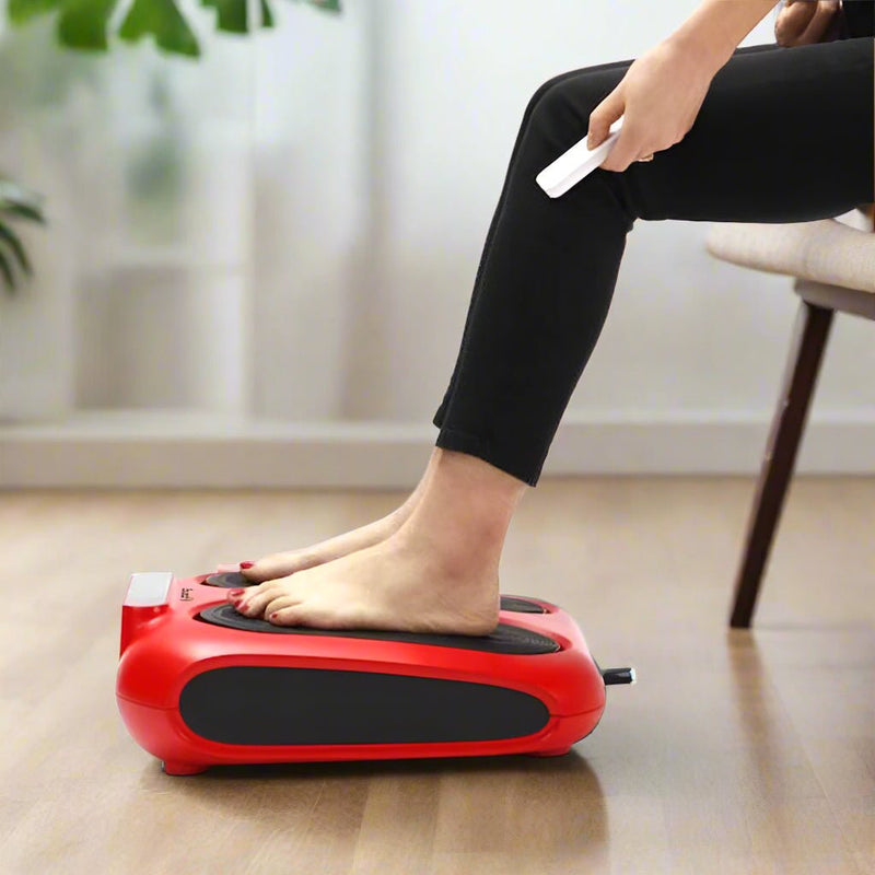 Experience Pain Relief and Enhanced Circulation with Danoz Direct's Remote - Controlled Massage Solution for Feet and Calves - danozdirect