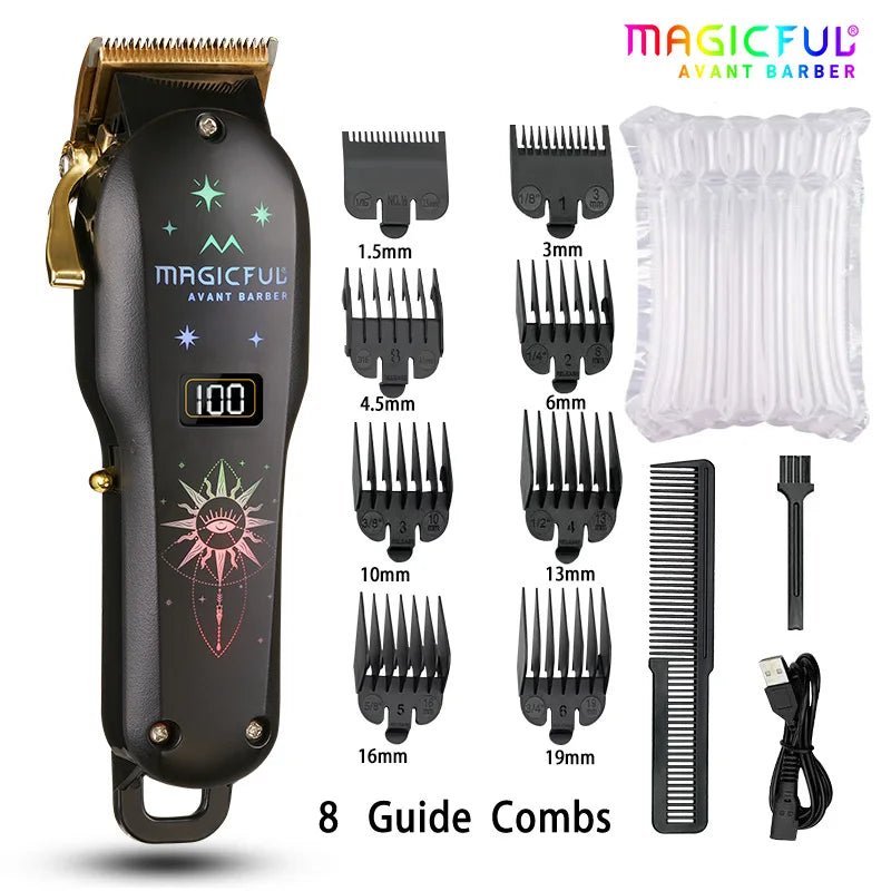 Experience precision and style with Danoz Haircare Colorful Hair Clipper Trimmer. - danozdirect