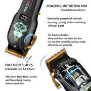 Experience precision and style with Danoz Haircare Colorful Hair Clipper Trimmer. - danozdirect