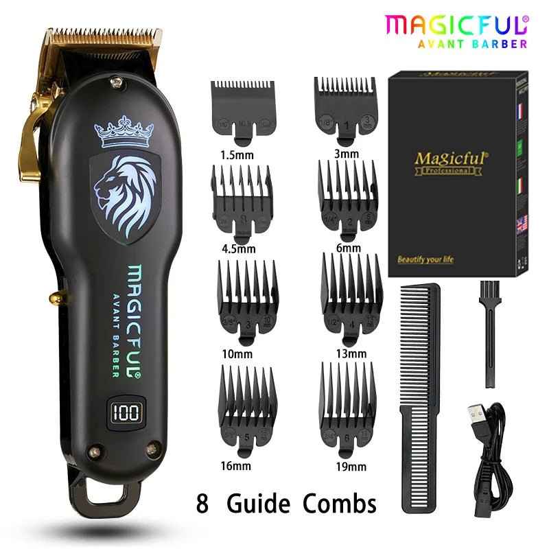 Experience precision and style with Danoz Haircare Colorful Hair Clipper Trimmer. - danozdirect