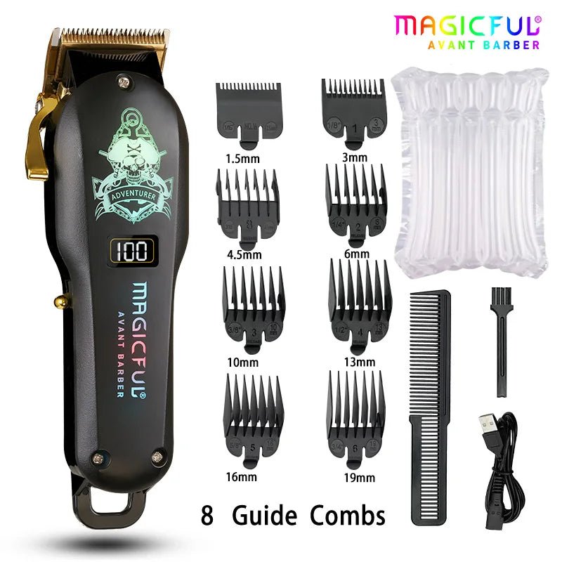 Experience precision and style with Danoz Haircare Colorful Hair Clipper Trimmer. - danozdirect