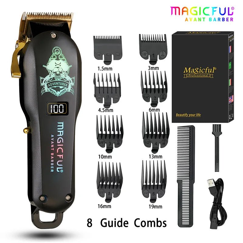 Experience precision and style with Danoz Haircare Colorful Hair Clipper Trimmer. - danozdirect