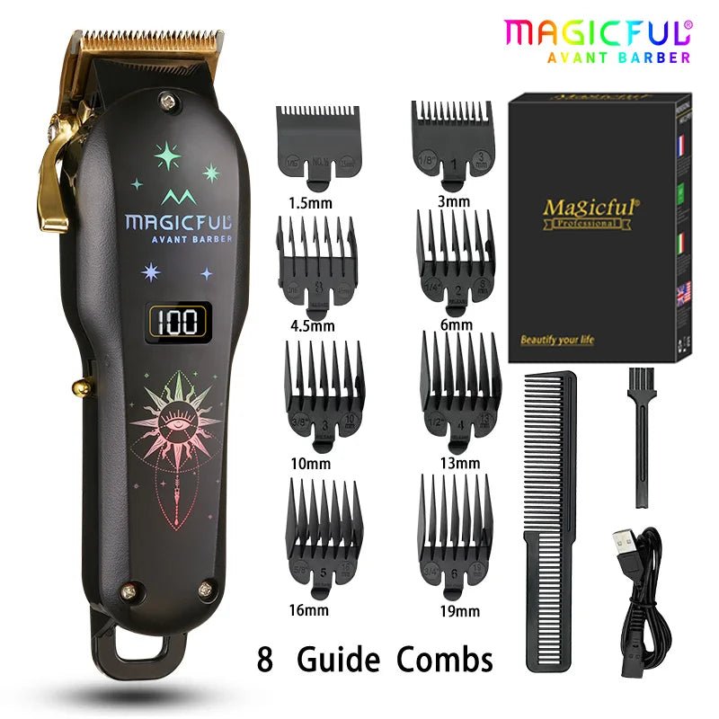 Experience precision and style with Danoz Haircare Colorful Hair Clipper Trimmer. - danozdirect