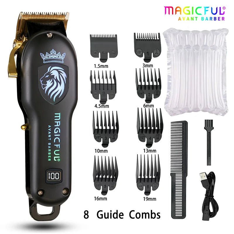 Experience precision and style with Danoz Haircare Colorful Hair Clipper Trimmer. - danozdirect
