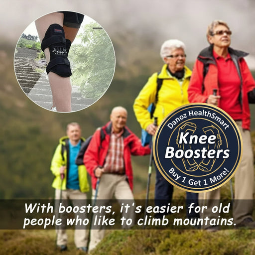 Experience superior knee support with Danoz EazyBrace - engineered with powerful rebound spring force technology to stabilize your joints during sports and active pursuits - Buy 1 Get 1 Free! - danozdirect