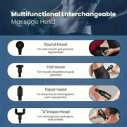 Experience targeted muscle relief with Danoz Health USB Mini Massage Gun. - danozdirect