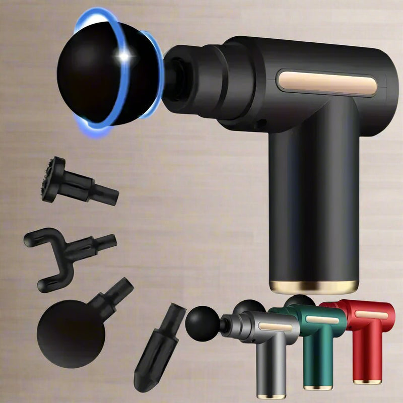 Experience targeted muscle relief with Danoz Health USB Mini Massage Gun. - danozdirect