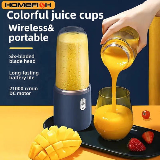 Experience the convenience of fresh, nutritious drinks anytime with Danoz Portable Blender Bottle. - danozdirect