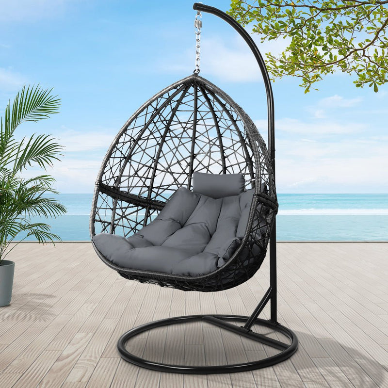 Experience the pinnacle of outdoor relaxation with Danoz EggPod, a hand - woven marvel of contemporary design. - danozdirect