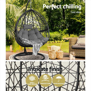 Experience the pinnacle of outdoor relaxation with Danoz EggPod, a hand - woven marvel of contemporary design. - danozdirect