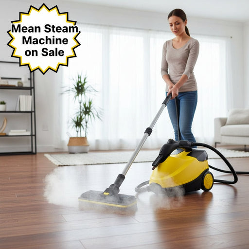 Experience the power of Danoz Direct 18 - IN - 1 Steam Cleaner! This high pressure steamer effortlessly cleans floors, and any surfaces - danozdirect