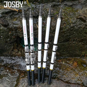 Experience the ultimate convenience and power with Danoz Fishing BAKAWA Ultralight Portable Telescopic Feeder Carbon Fiber Fishing Rod - danozdirect