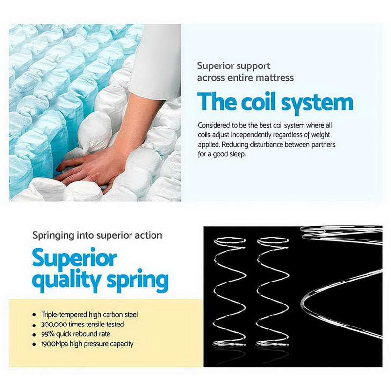 Experience ultimate comfort and support with Danoz Direct Giselle Bedding 34cm Mattress. Featuring cooling gel - infused memory foam King - danozdirect