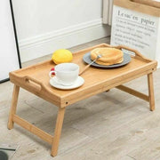 Foldable Bamboo Bed Tray / Breakfast Serving Table - danozdirect