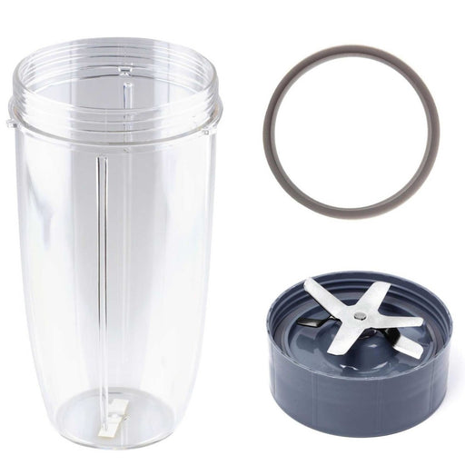 For Nutribullet Extractor Blade + Colossal Tall Cup + Grey Seal - 900 600 Models - danozdirect