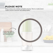 For Nutribullet Short Cup + Extractor Blade + Grey Seal - For 900 and 600 Models - danozdirect